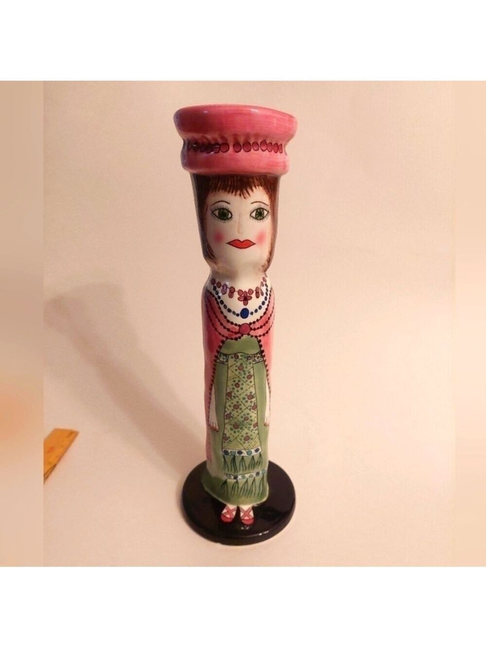 Vintage & Retired* Susan Paley Bella Casa Ganz Candle/Bud Vase "Chloe"